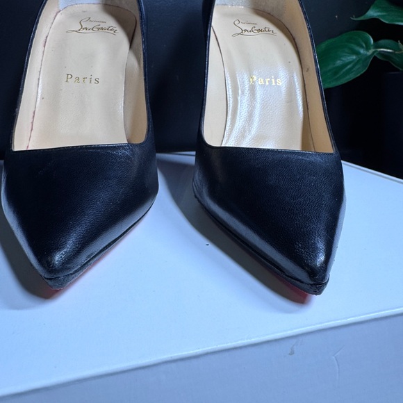 Christian Louboutin Black leather heel - sz 37 - // 7 - Picture 12 of 12
